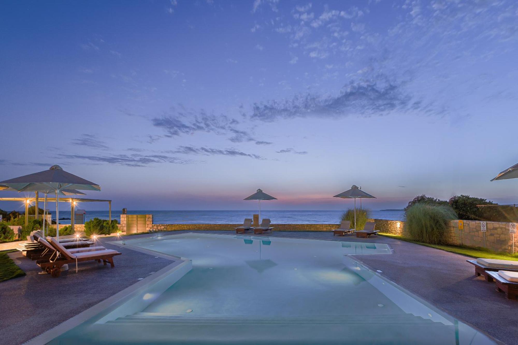 Callisto Seaside Homes & Suites Marathópoli Kültér fotó