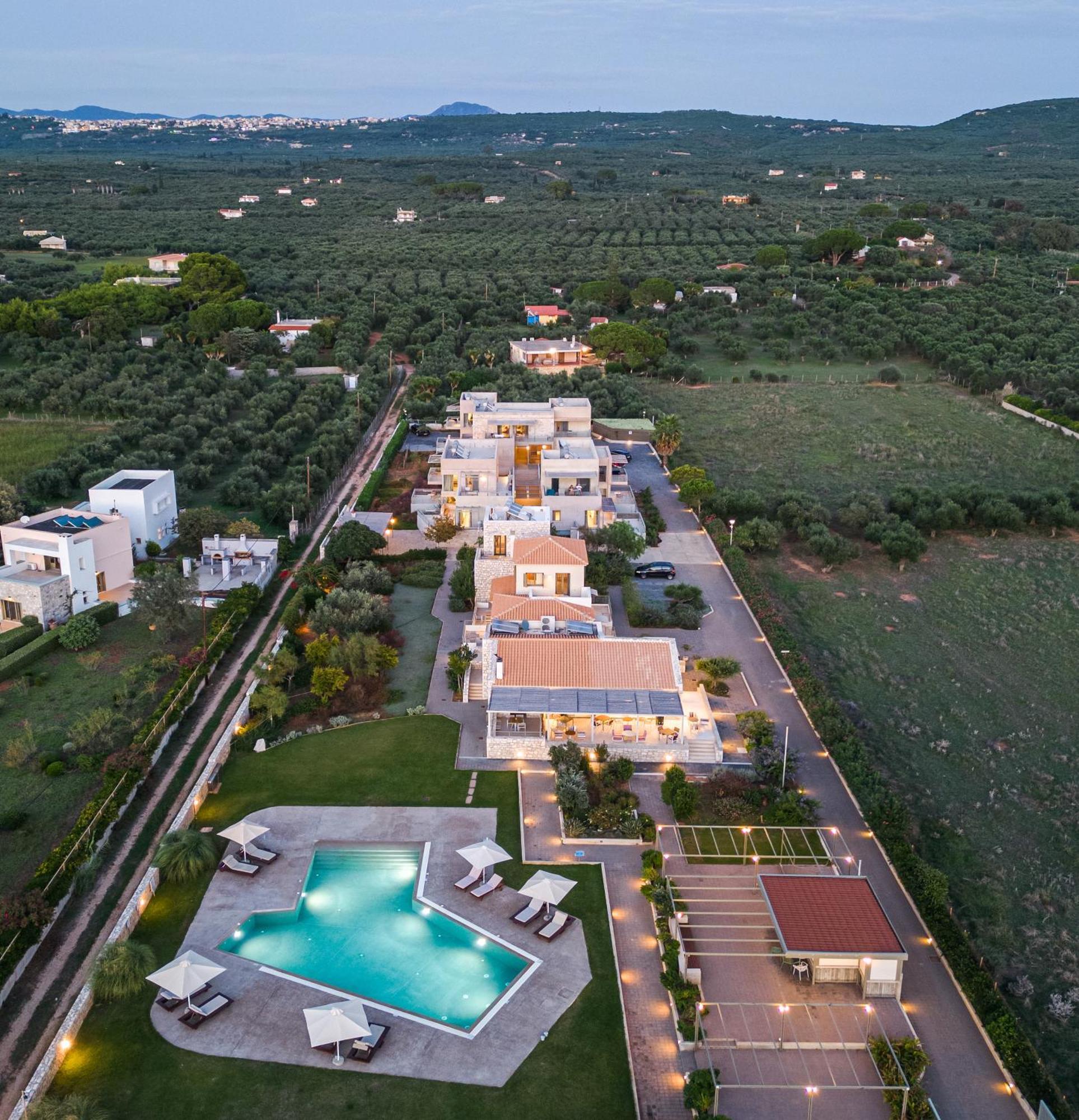 Callisto Seaside Homes & Suites Marathópoli Kültér fotó