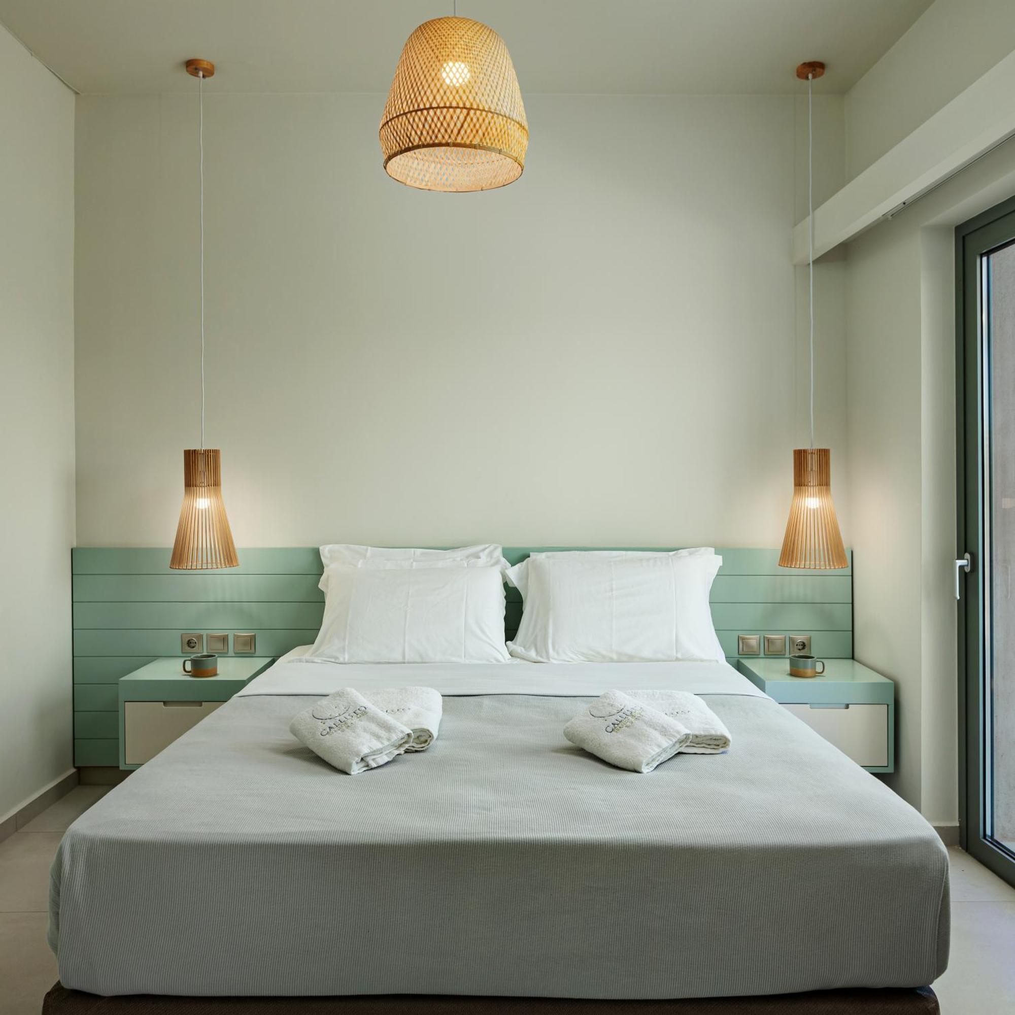 Callisto Seaside Homes & Suites Marathópoli Kültér fotó