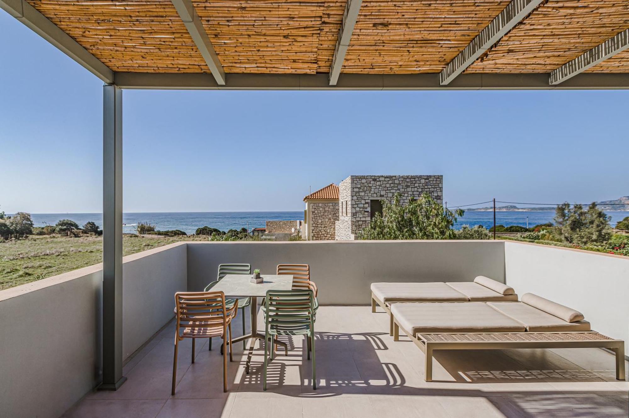 Callisto Seaside Homes & Suites Marathópoli Kültér fotó