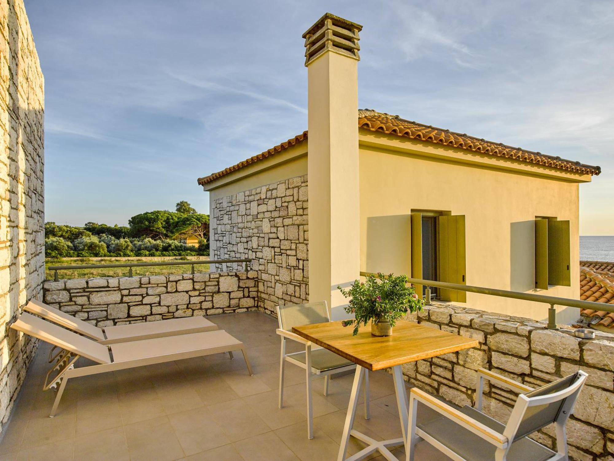Callisto Seaside Homes & Suites Marathópoli Kültér fotó