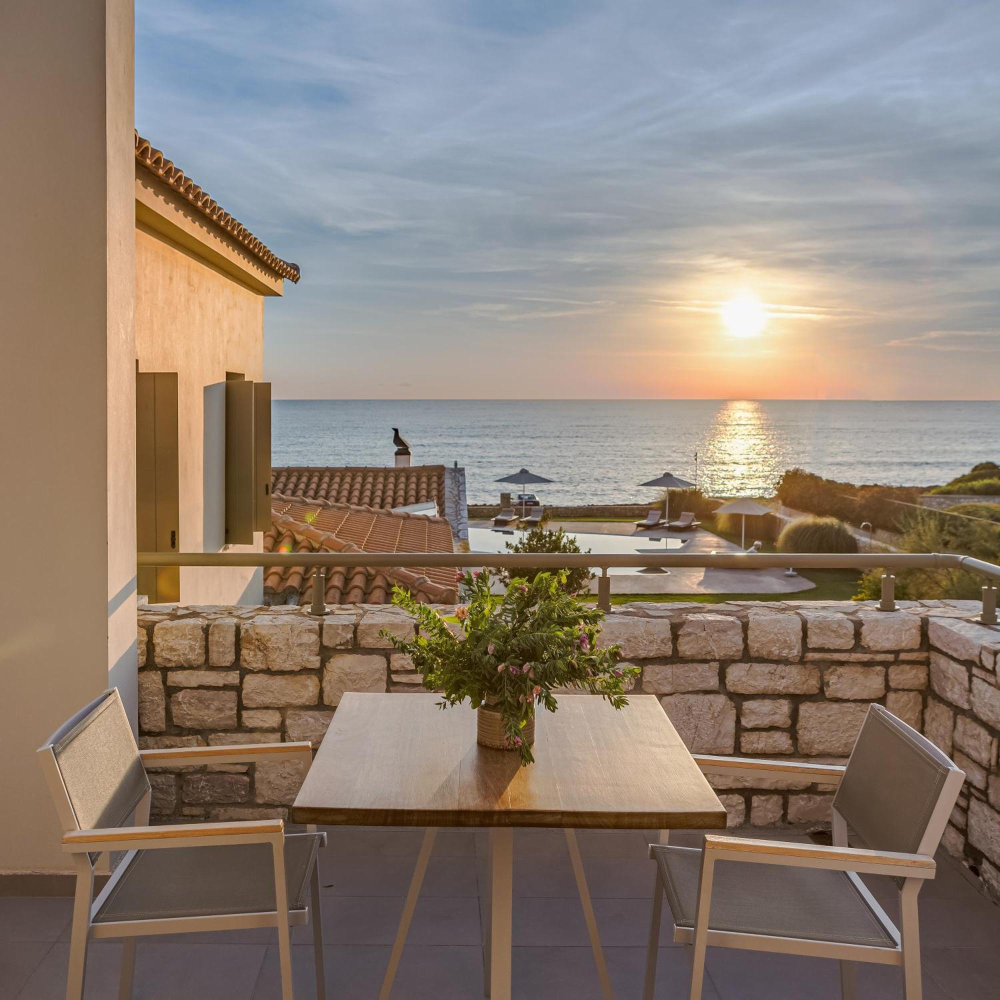 Callisto Seaside Homes & Suites Marathópoli Kültér fotó