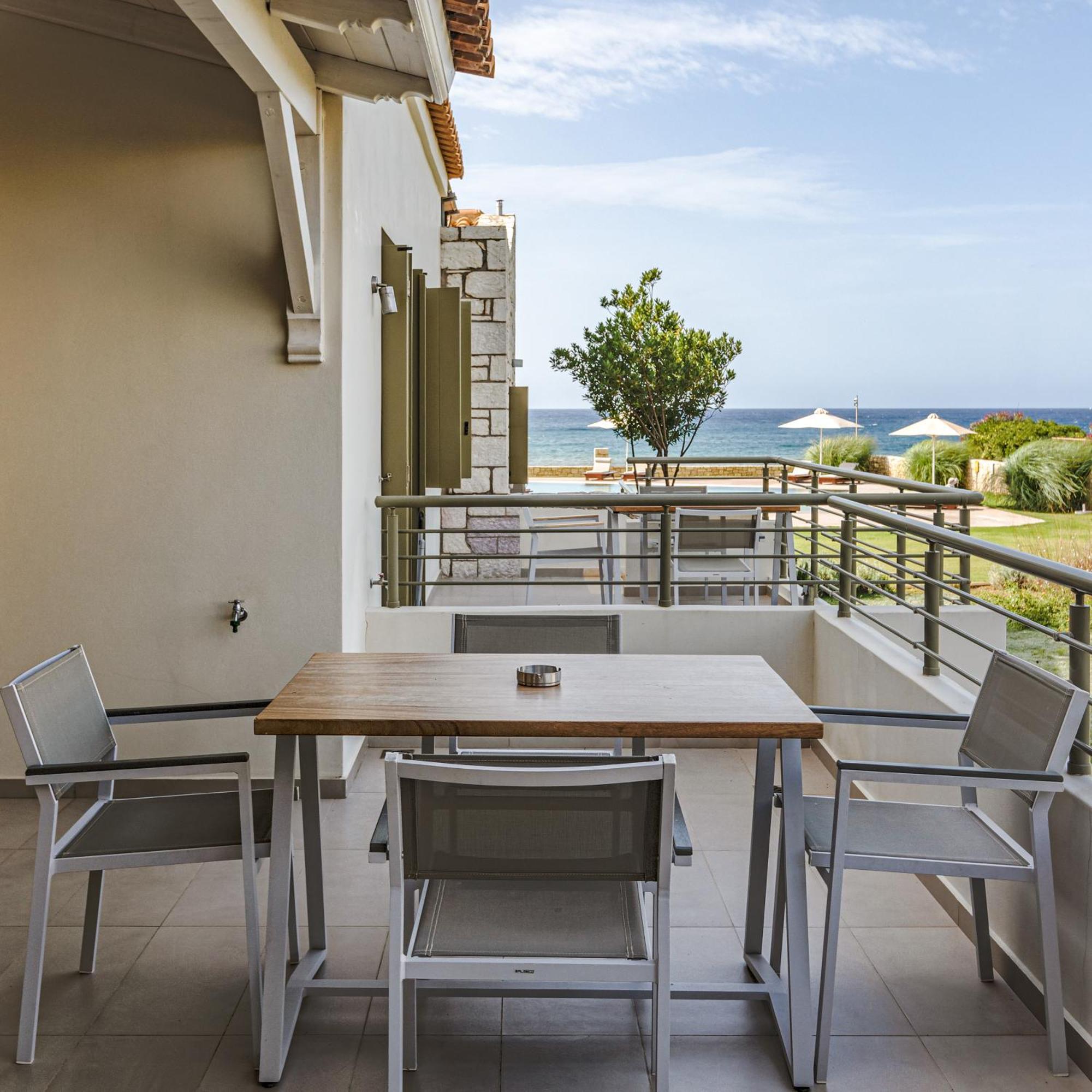 Callisto Seaside Homes & Suites Marathópoli Kültér fotó