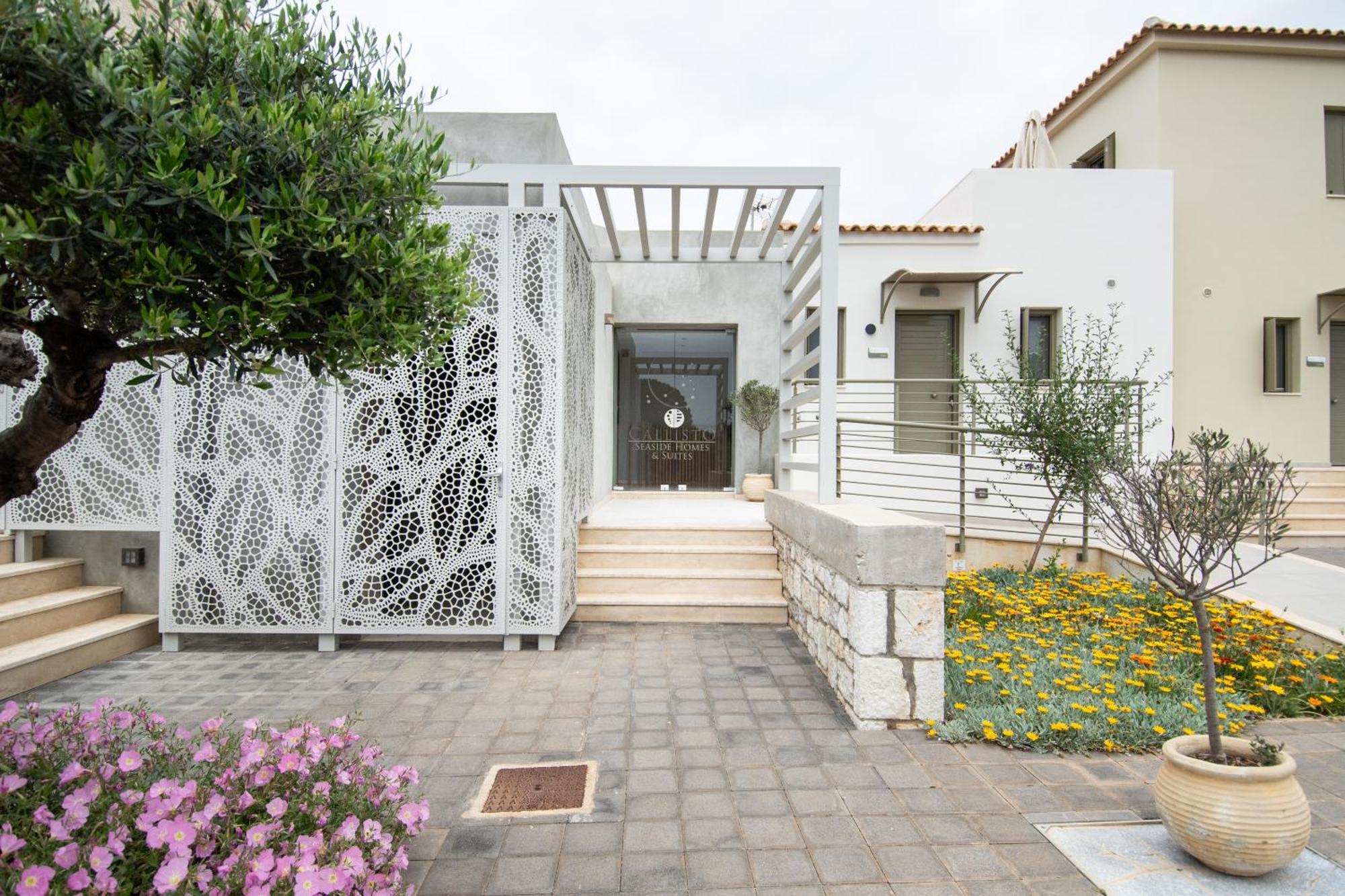 Callisto Seaside Homes & Suites Marathópoli Kültér fotó
